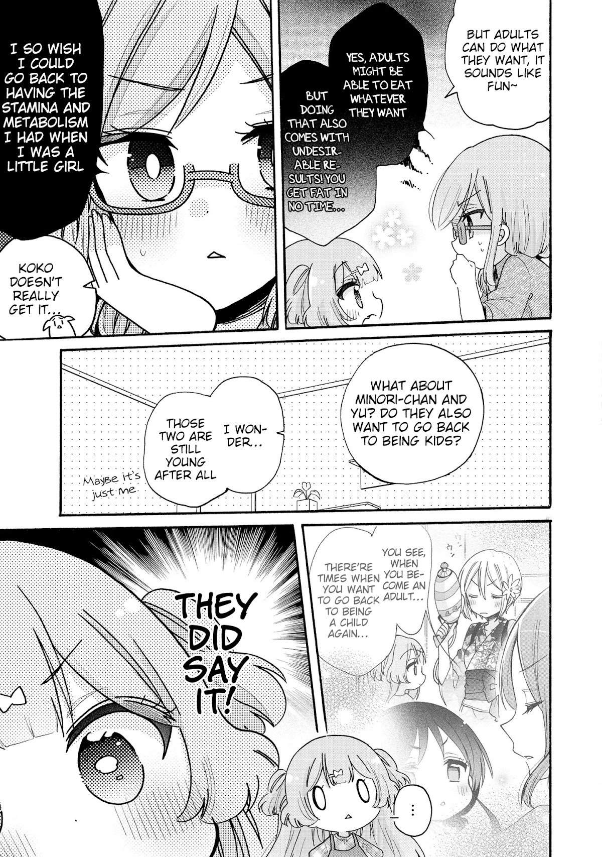 Onee-san wa Joshi Shougakusei ni Kyoumi ga arimasu. Chapter 46 page 4 - Chapter 46: Minori-chan's Raising Diary