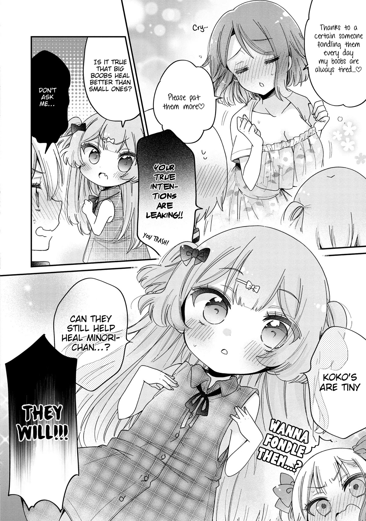 Onee-san wa Joshi Shougakusei ni Kyoumi ga arimasu. Chapter 47 page 19 - Chapter 47: Boobs Detox
