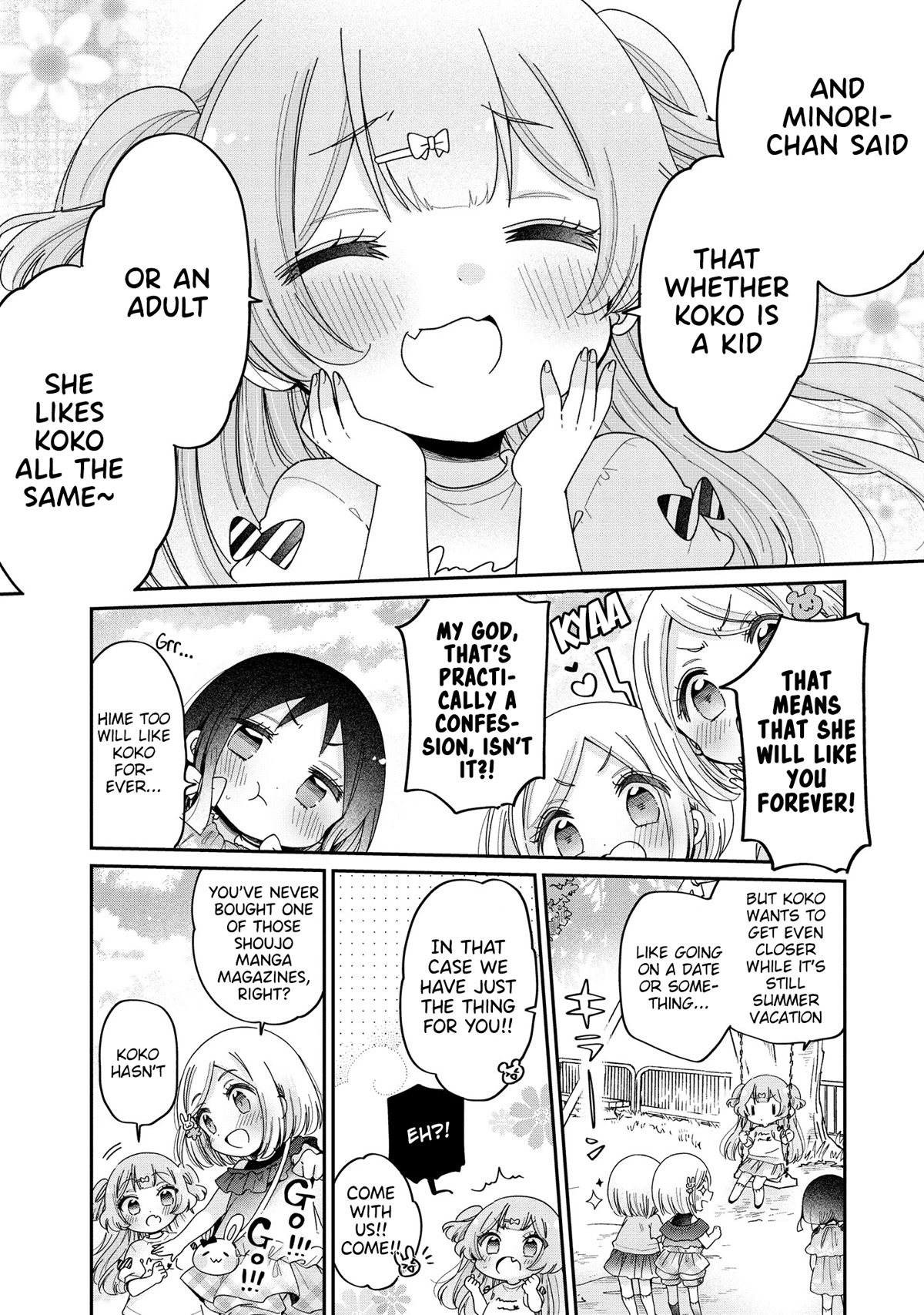 Onee-san wa Joshi Shougakusei ni Kyoumi ga arimasu. Chapter 48 page 4 - Chapter 48: Hime's Day