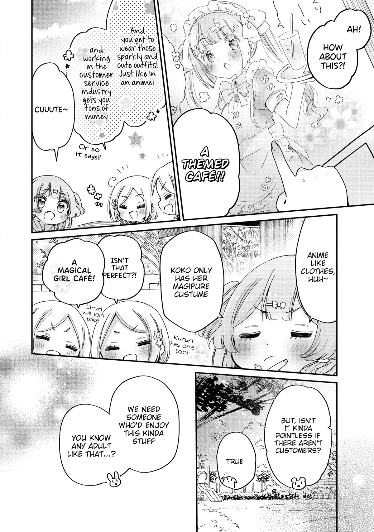 Onee-san wa Joshi Shougakusei ni Kyoumi ga arimasu. Chapter 49 page 5 - Chapter 49: Even Grade Schoolers Want to Become Part-Timers