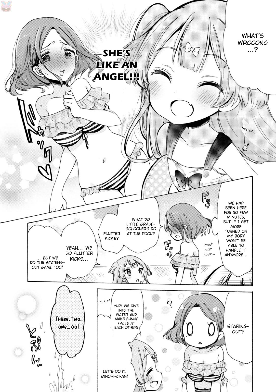 Onee-san wa Joshi Shougakusei ni Kyoumi ga arimasu. Chapter 5 page 7 - Chapter 5: A teacher, a little girl and a swimsuit