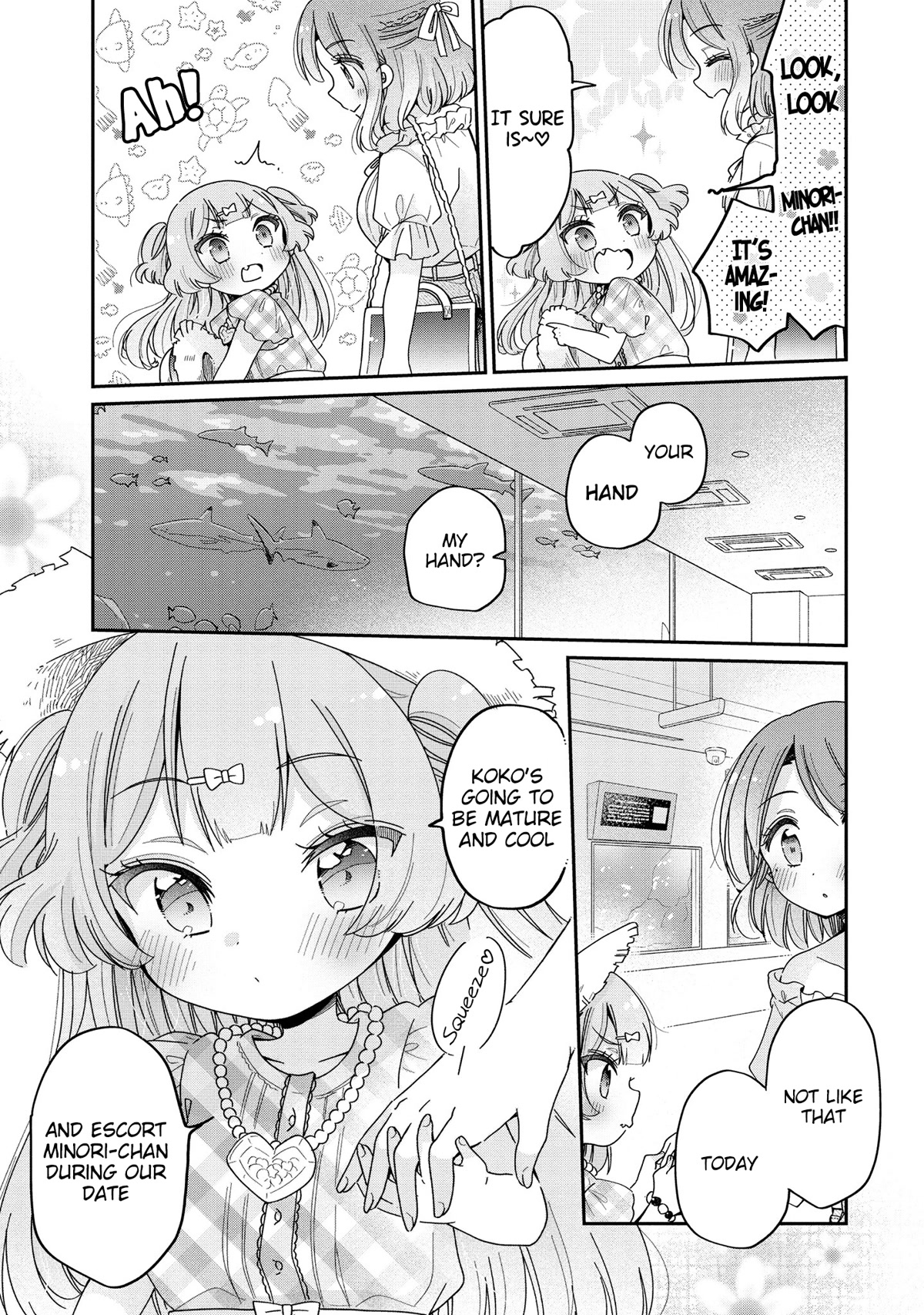 Onee-san wa Joshi Shougakusei ni Kyoumi ga arimasu. Chapter 50 page 10 - Chapter 50: Their Date