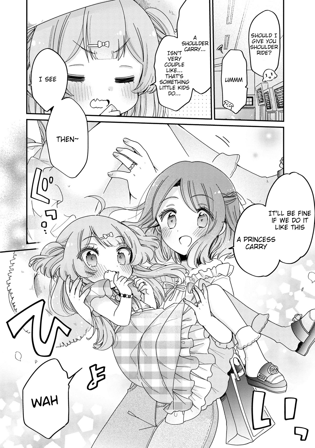 Onee-san wa Joshi Shougakusei ni Kyoumi ga arimasu. Chapter 50 page 19 - Chapter 50: Their Date