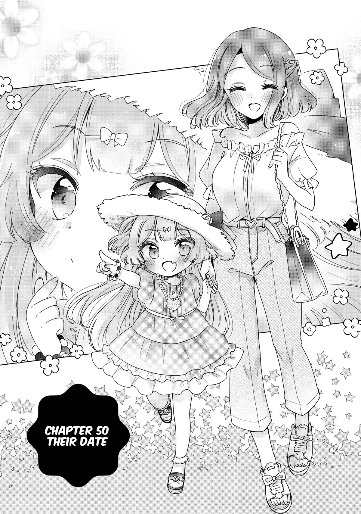 Onee-san wa Joshi Shougakusei ni Kyoumi ga arimasu. Chapter 50 page 2 - Chapter 50: Their Date