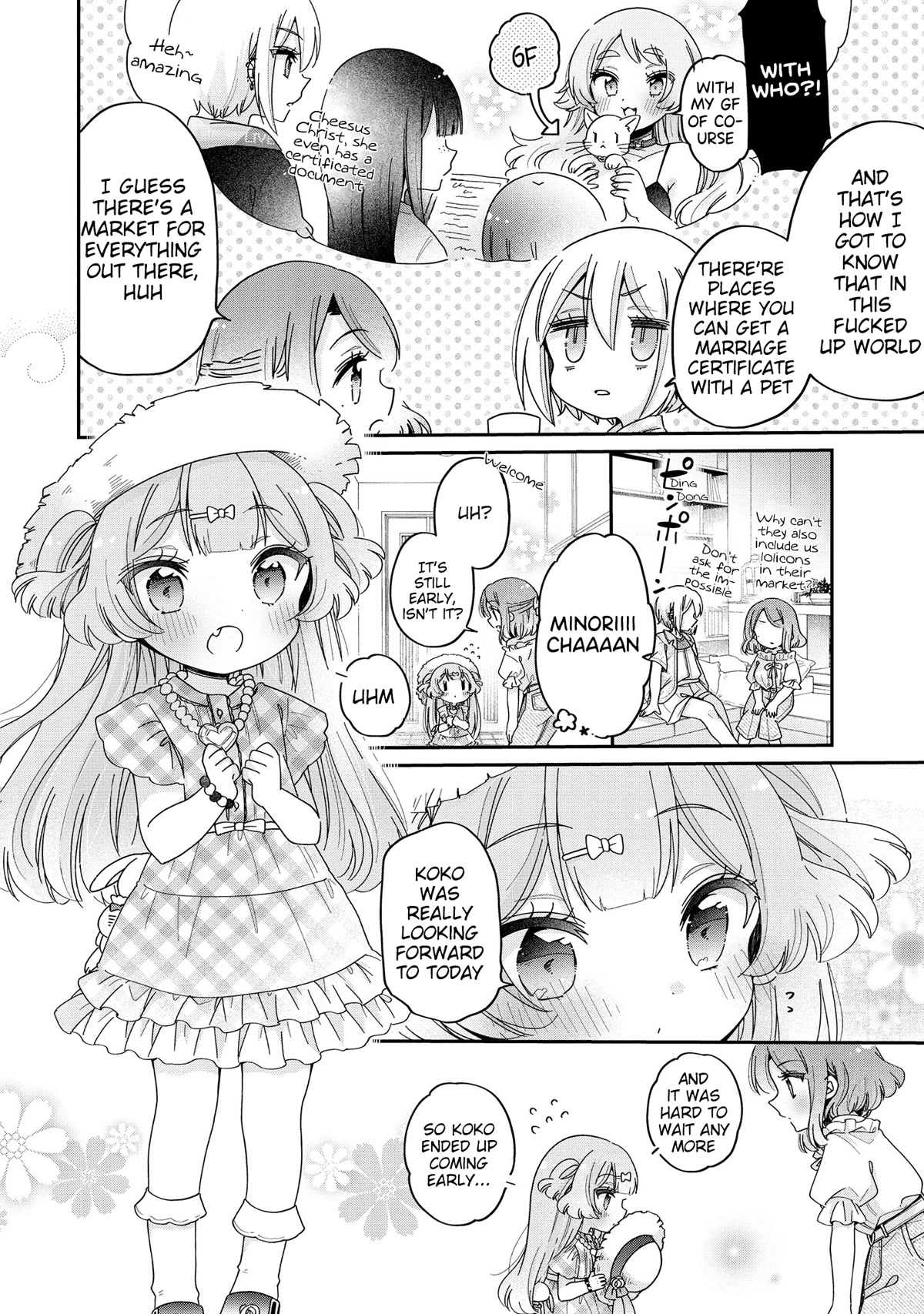 Onee-san wa Joshi Shougakusei ni Kyoumi ga arimasu. Chapter 50 page 7 - Chapter 50: Their Date