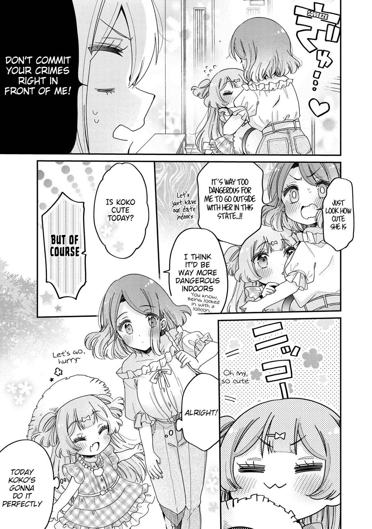 Onee-san wa Joshi Shougakusei ni Kyoumi ga arimasu. Chapter 50 page 8 - Chapter 50: Their Date