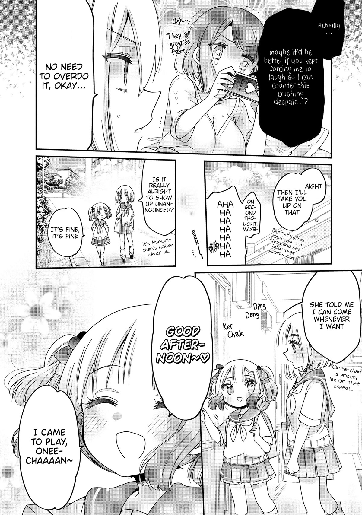 Onee-san wa Joshi Shougakusei ni Kyoumi ga arimasu. Chapter 51 page 14 - Chapter 51: Investigate Minori-chan Sensei's Home