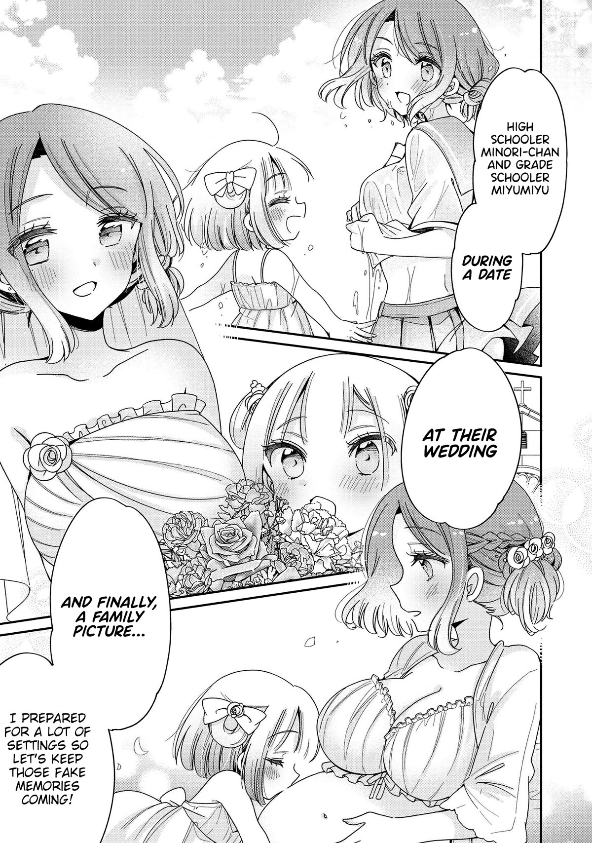 Onee-san wa Joshi Shougakusei ni Kyoumi ga arimasu. Chapter 53 page 18 - Chapter 53: Illusory Wedding Memory
