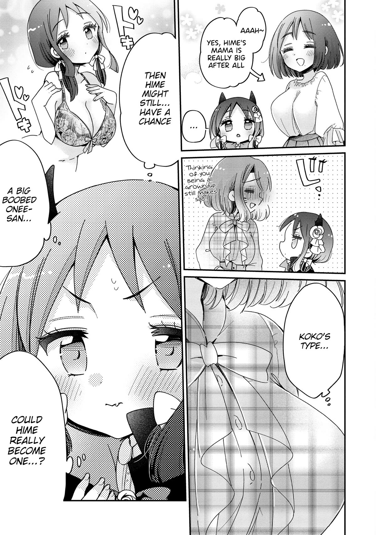 Onee-san wa Joshi Shougakusei ni Kyoumi ga arimasu. Chapter 54 page 12 - Chapter 54: Tricky Halloween Day