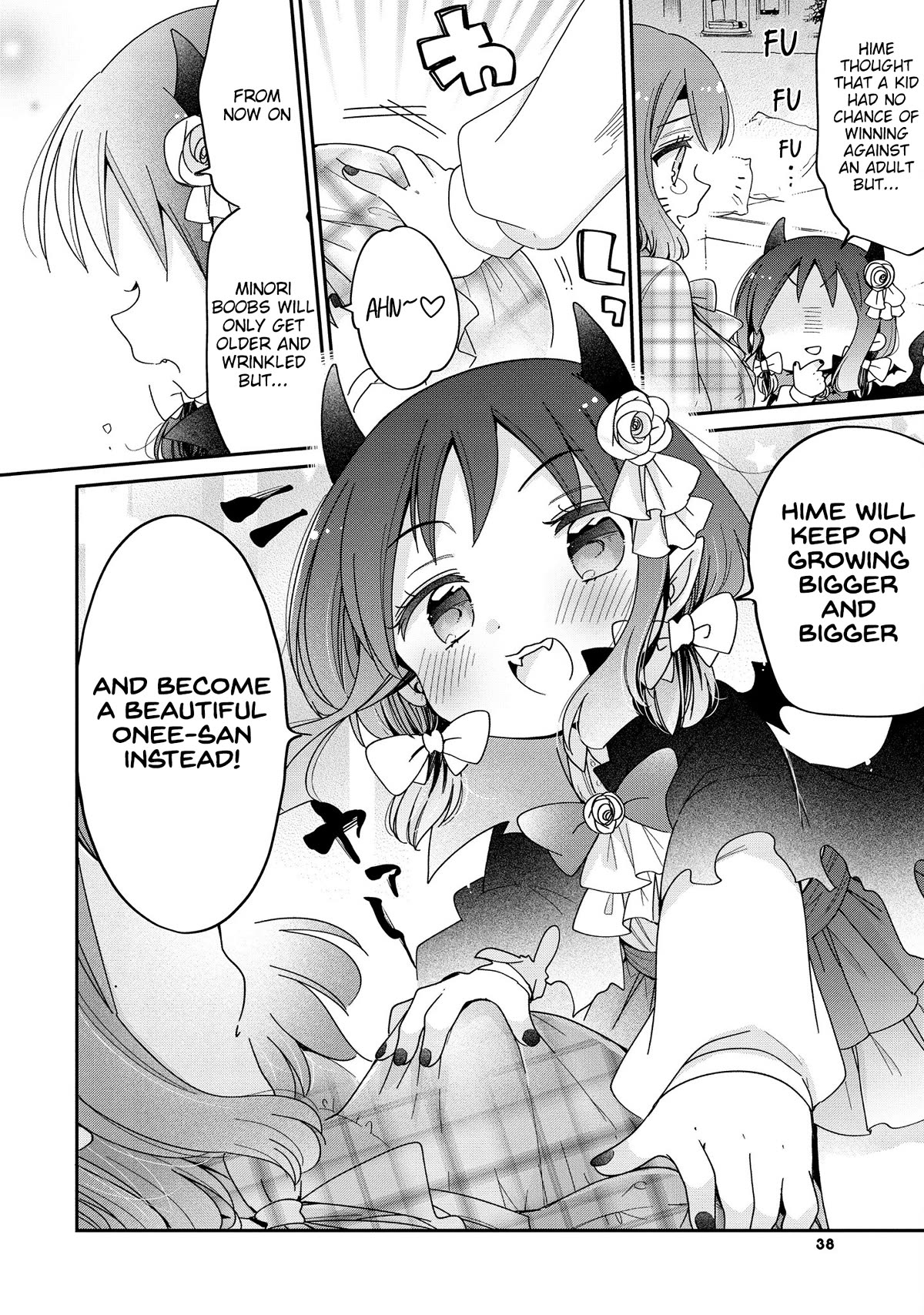 Onee-san wa Joshi Shougakusei ni Kyoumi ga arimasu. Chapter 54 page 13 - Chapter 54: Tricky Halloween Day