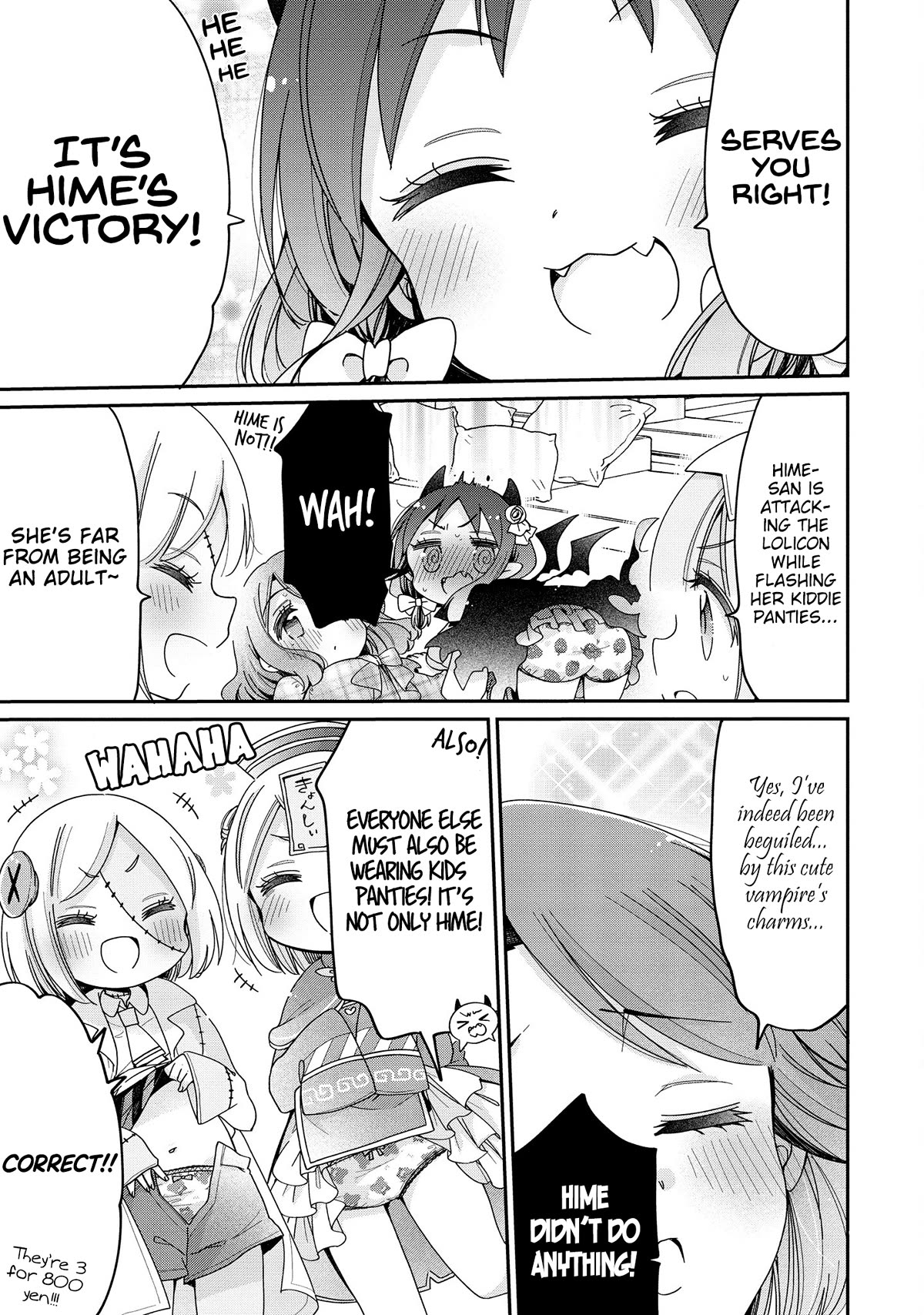 Onee-san wa Joshi Shougakusei ni Kyoumi ga arimasu. Chapter 54 page 14 - Chapter 54: Tricky Halloween Day