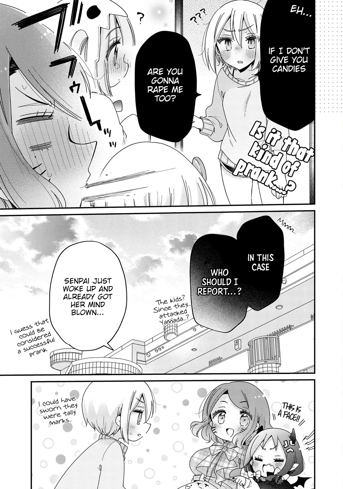 Onee-san wa Joshi Shougakusei ni Kyoumi ga arimasu. Chapter 54 page 18 - Chapter 54: Tricky Halloween Day