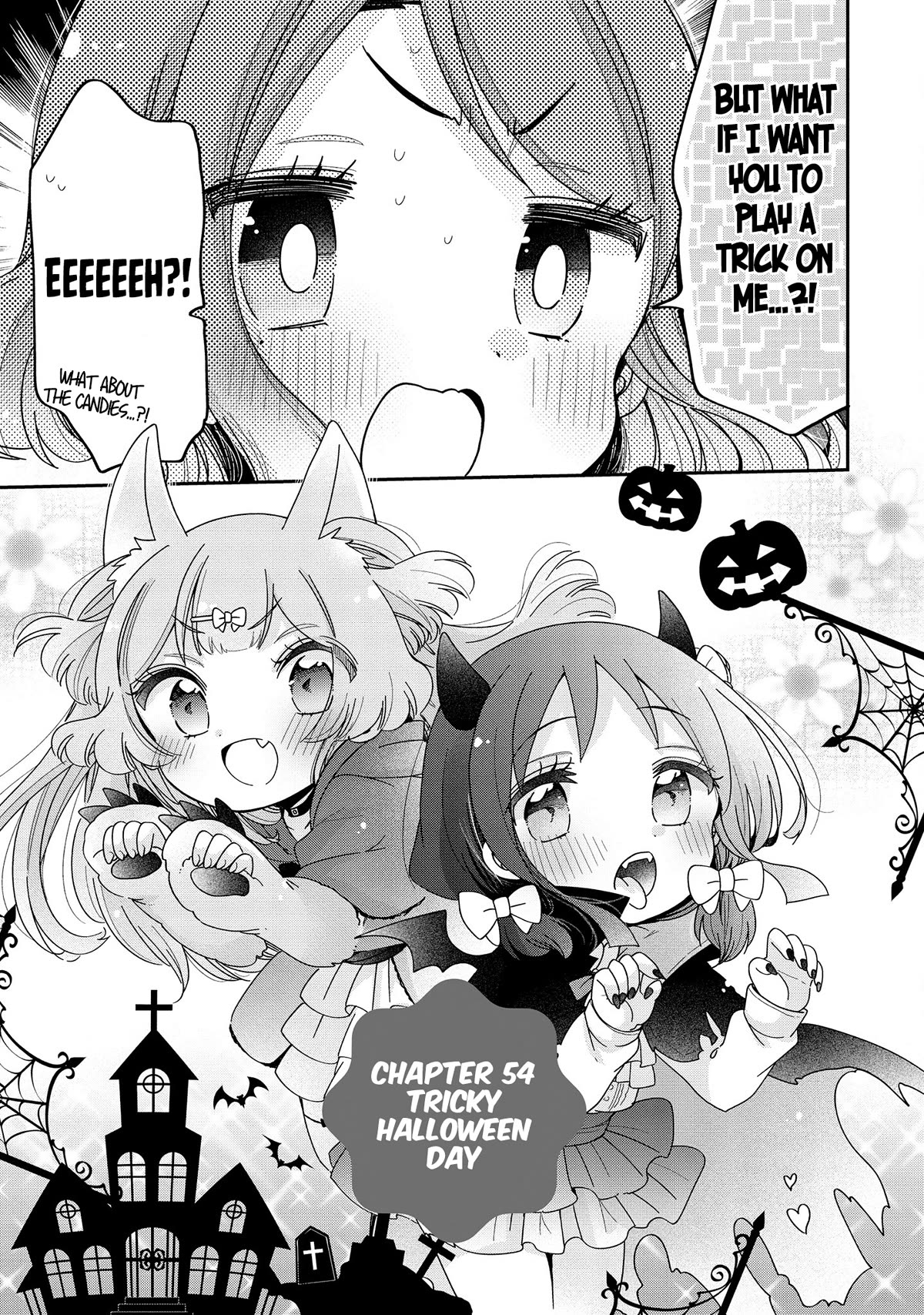 Onee-san wa Joshi Shougakusei ni Kyoumi ga arimasu. Chapter 54 page 4 - Chapter 54: Tricky Halloween Day