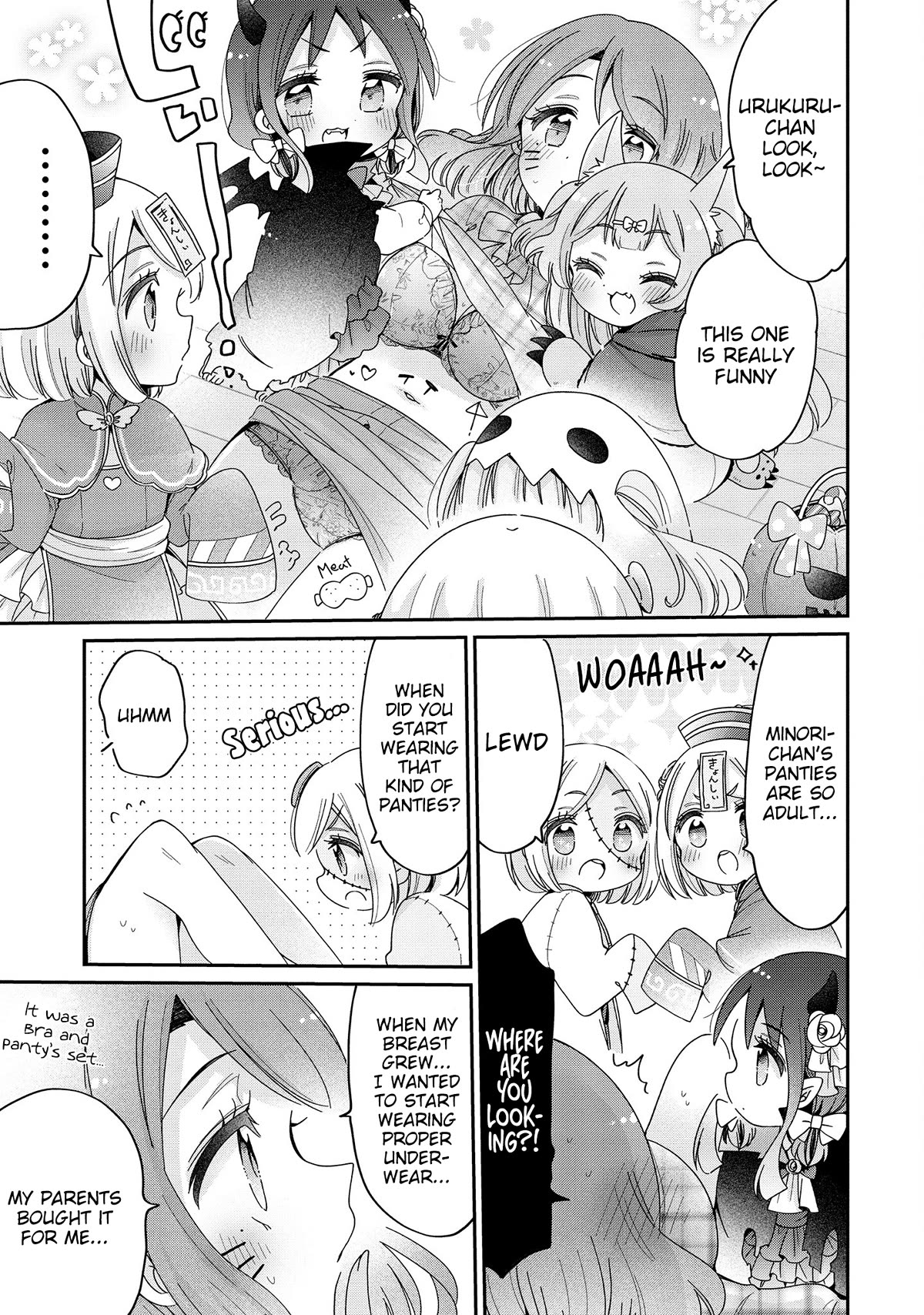 Onee-san wa Joshi Shougakusei ni Kyoumi ga arimasu. Chapter 54 page 8 - Chapter 54: Tricky Halloween Day