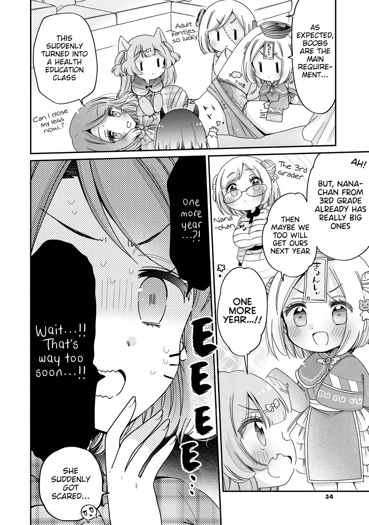 Onee-san wa Joshi Shougakusei ni Kyoumi ga arimasu. Chapter 54 page 9 - Chapter 54: Tricky Halloween Day