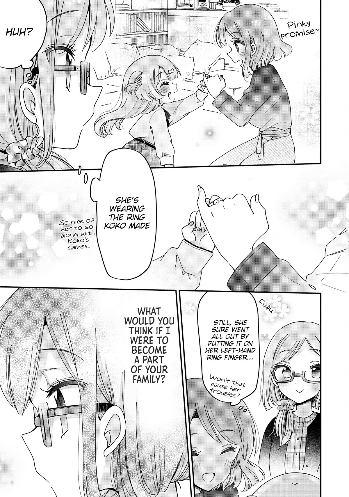 Onee-san wa Joshi Shougakusei ni Kyoumi ga arimasu. Chapter 55 page 16 - Chapter 55: Family Planning