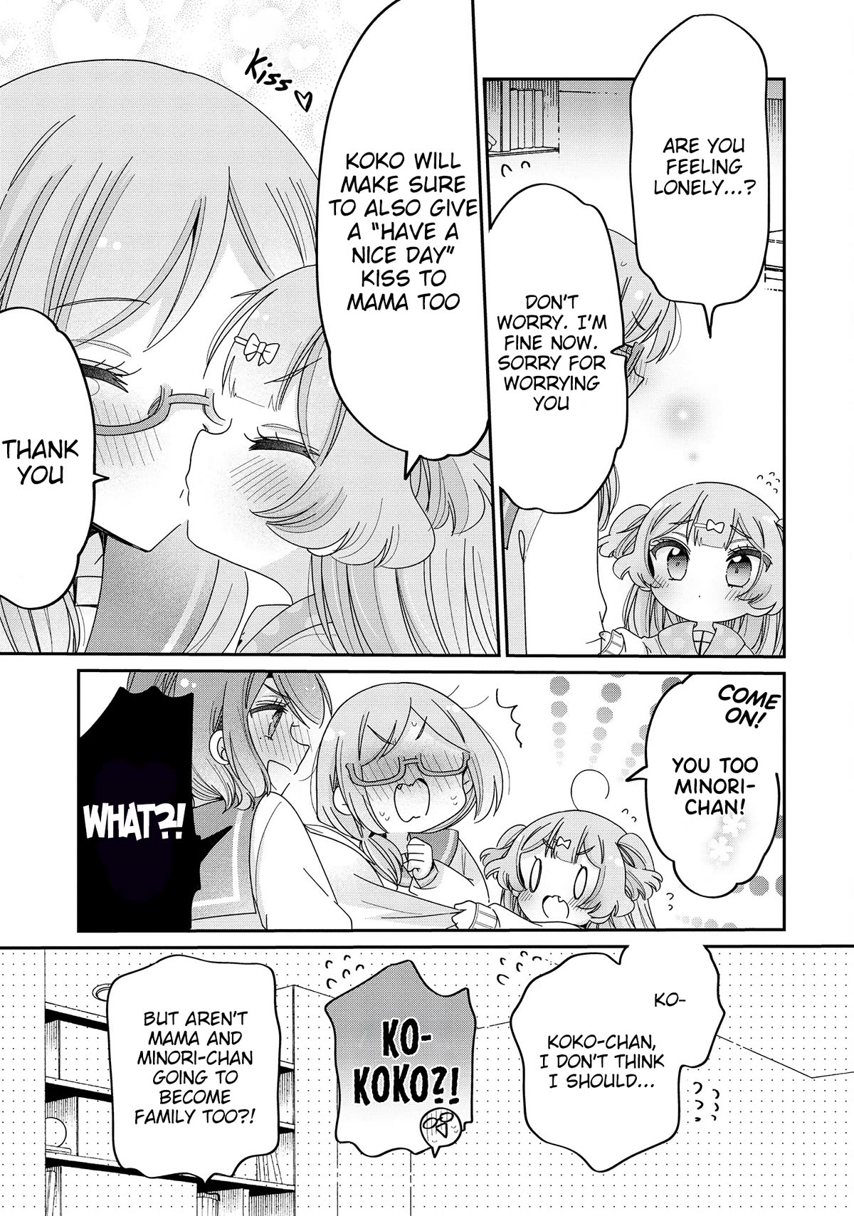 Onee-san wa Joshi Shougakusei ni Kyoumi ga arimasu. Chapter 56 page 16 - Chapter 56: Let's Become a Family