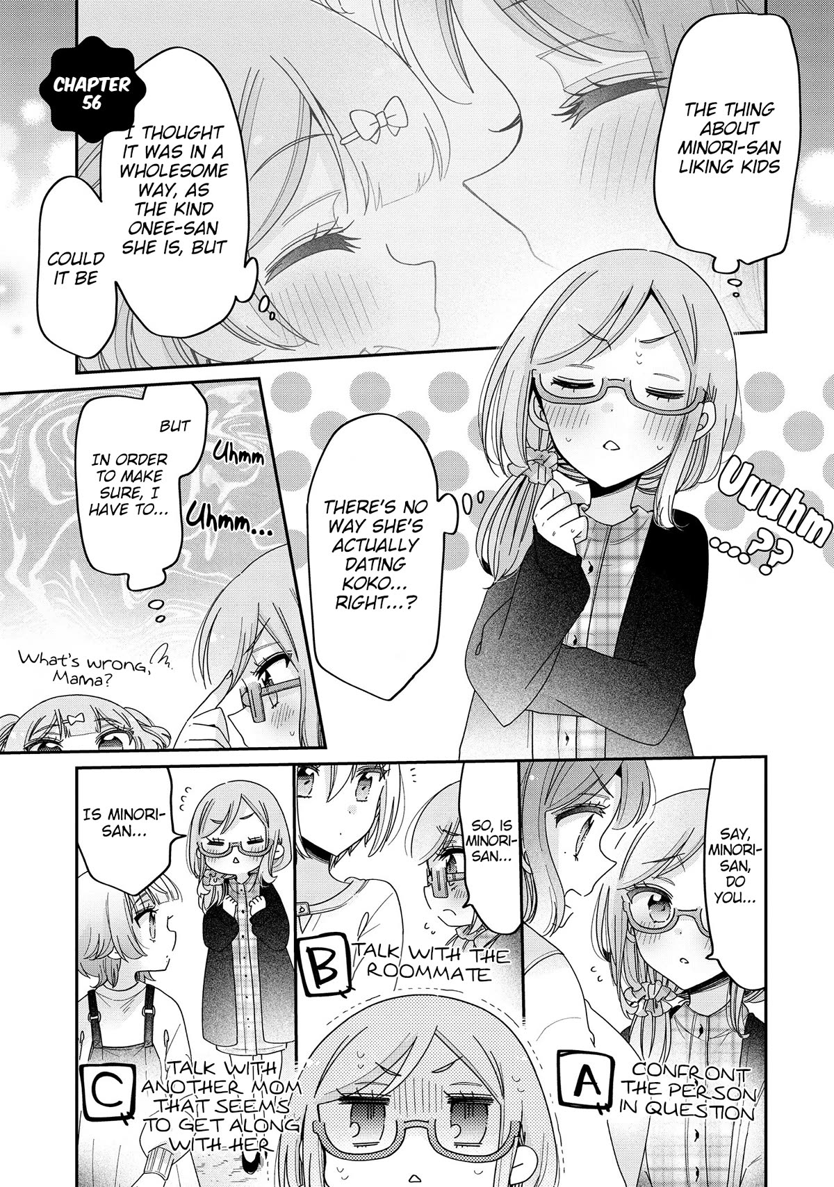 Onee-san wa Joshi Shougakusei ni Kyoumi ga arimasu. Chapter 56 page 2 - Chapter 56: Let's Become a Family