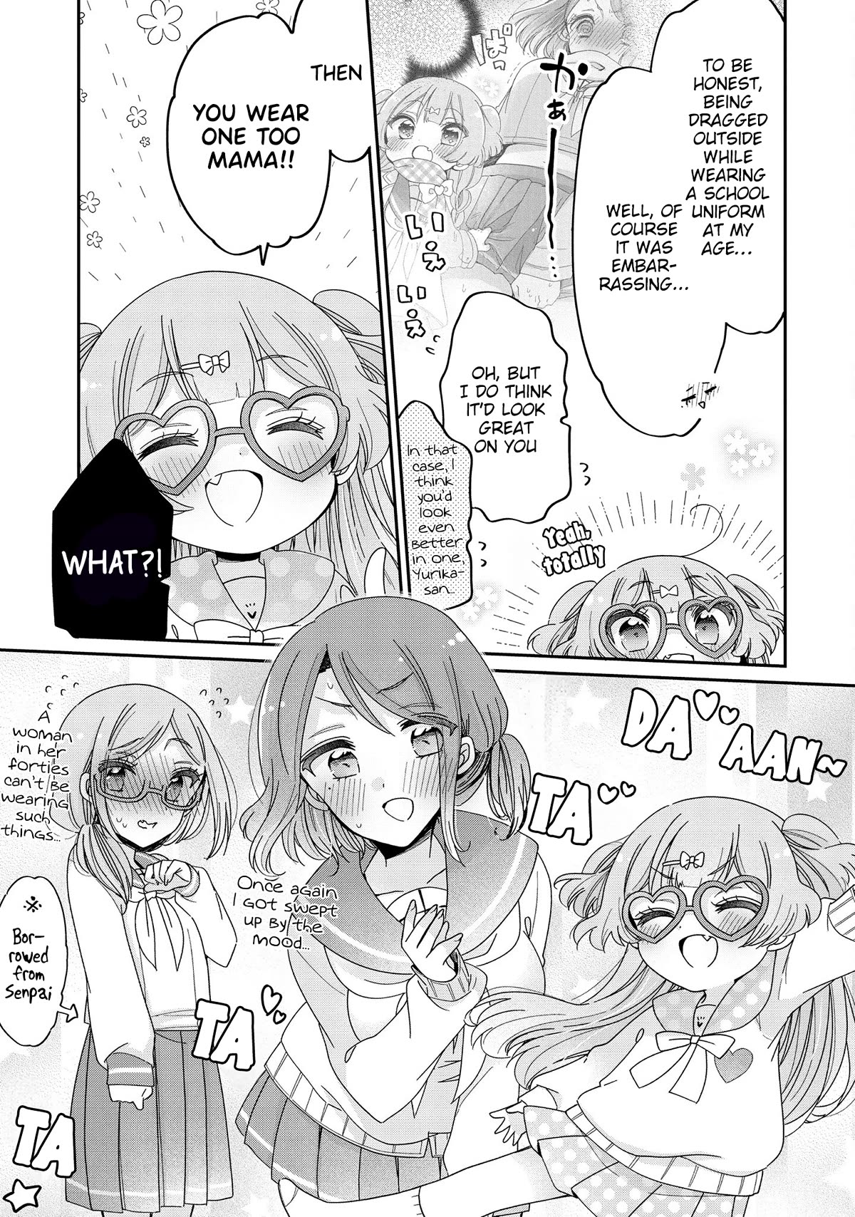 Onee-san wa Joshi Shougakusei ni Kyoumi ga arimasu. Chapter 56 page 8 - Chapter 56: Let's Become a Family