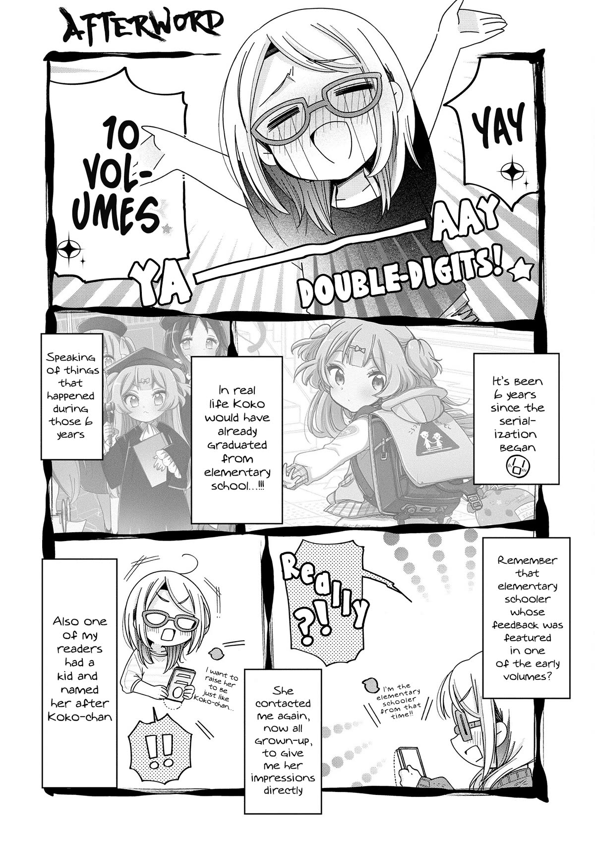 Onee-san wa Joshi Shougakusei ni Kyoumi ga arimasu. Chapter 58.2 page 9 - Chapter 58.2: Extras 2