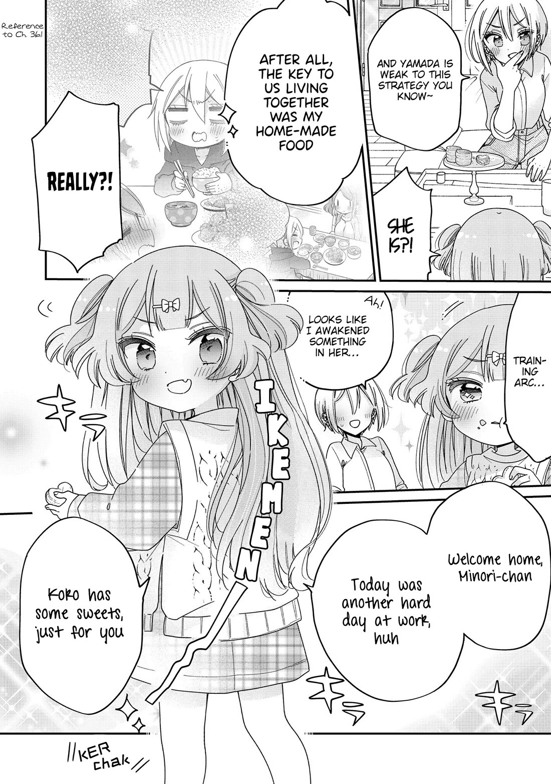 Onee-san wa Joshi Shougakusei ni Kyoumi ga arimasu. Chapter 59 page 12 - Chapter 59: A Sweet Feast