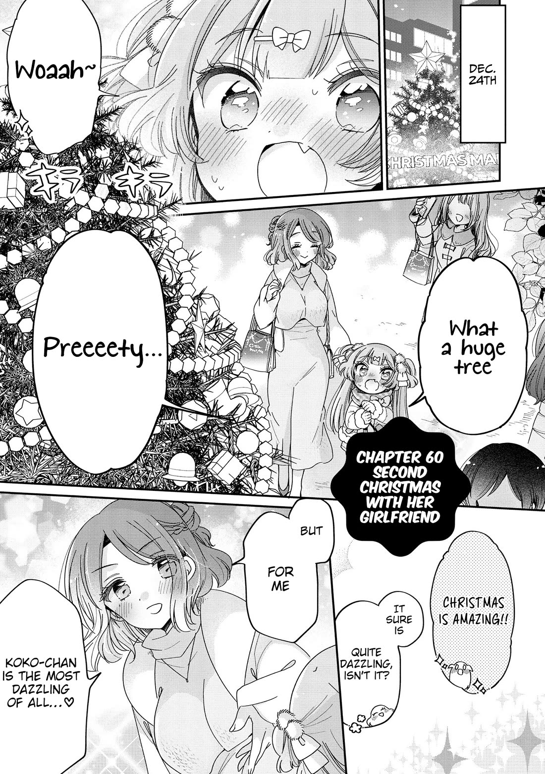 Onee-san wa Joshi Shougakusei ni Kyoumi ga arimasu. Chapter 60 page 2 - Chapter 60: Second Christmas With Her Girlfriend
