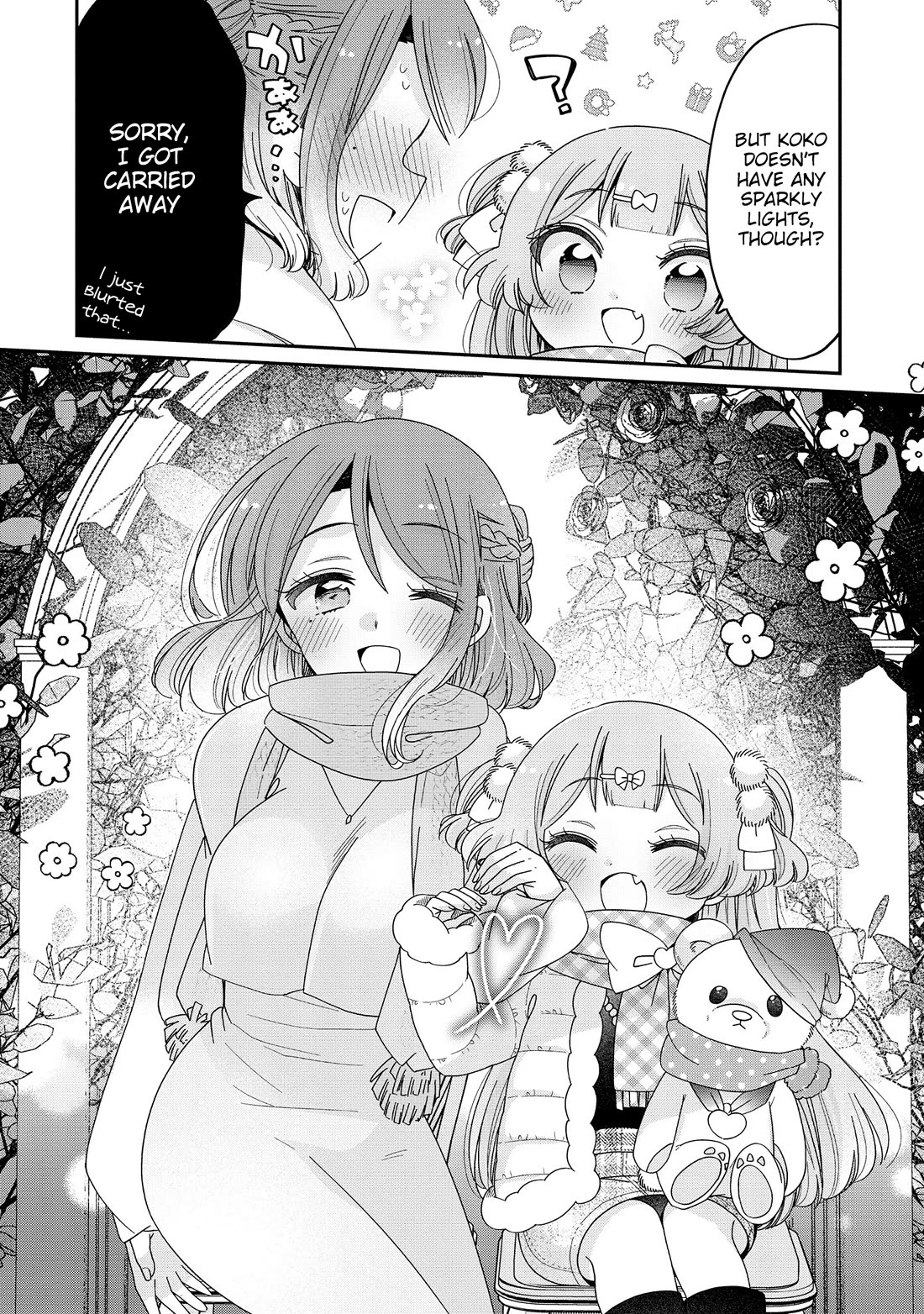 Onee-san wa Joshi Shougakusei ni Kyoumi ga arimasu. Chapter 60 page 3 - Chapter 60: Second Christmas With Her Girlfriend
