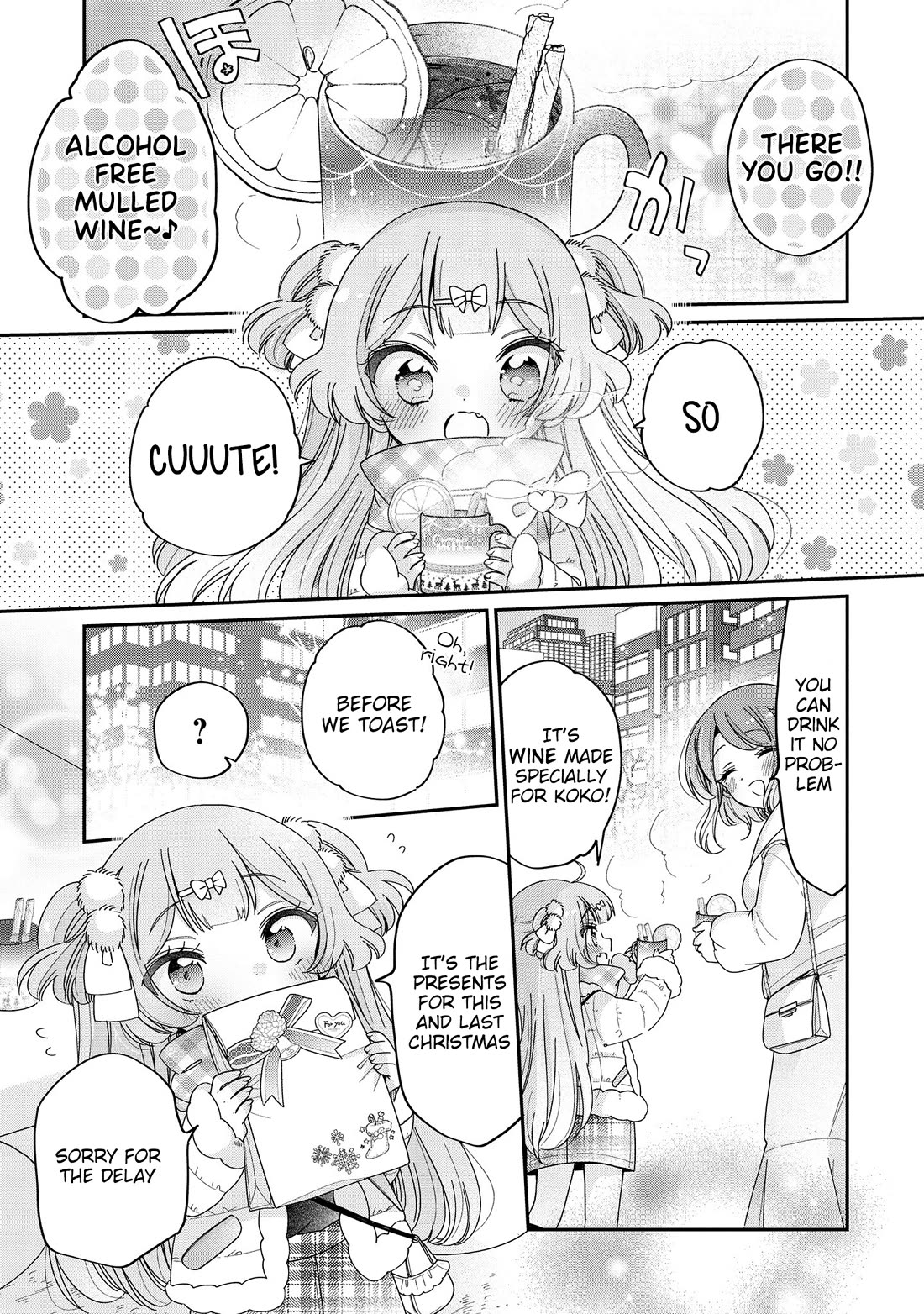 Onee-san wa Joshi Shougakusei ni Kyoumi ga arimasu. Chapter 60 page 6 - Chapter 60: Second Christmas With Her Girlfriend