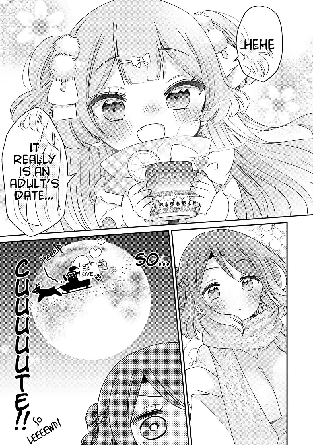 Onee-san wa Joshi Shougakusei ni Kyoumi ga arimasu. Chapter 60 page 8 - Chapter 60: Second Christmas With Her Girlfriend
