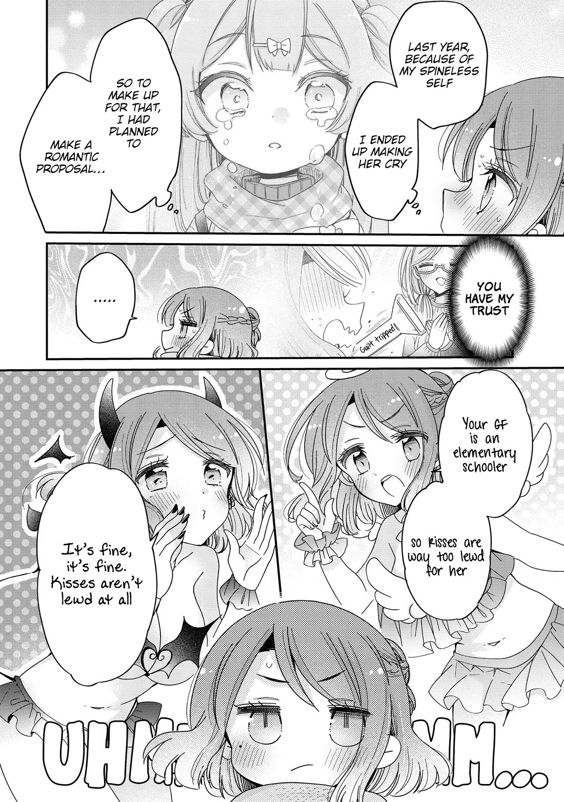 Onee-san wa Joshi Shougakusei ni Kyoumi ga arimasu. Chapter 60 page 9 - Chapter 60: Second Christmas With Her Girlfriend