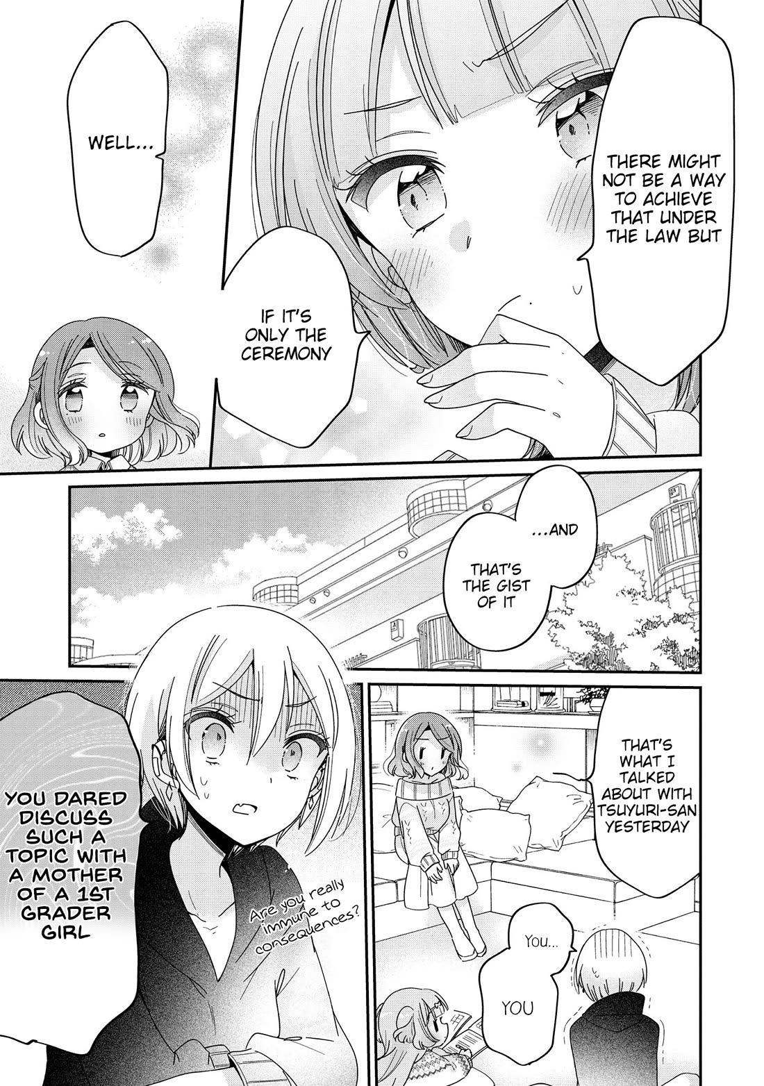 Onee-san wa Joshi Shougakusei ni Kyoumi ga arimasu. Chapter 62 page 6 - Chapter 62: Let's Get Married!!