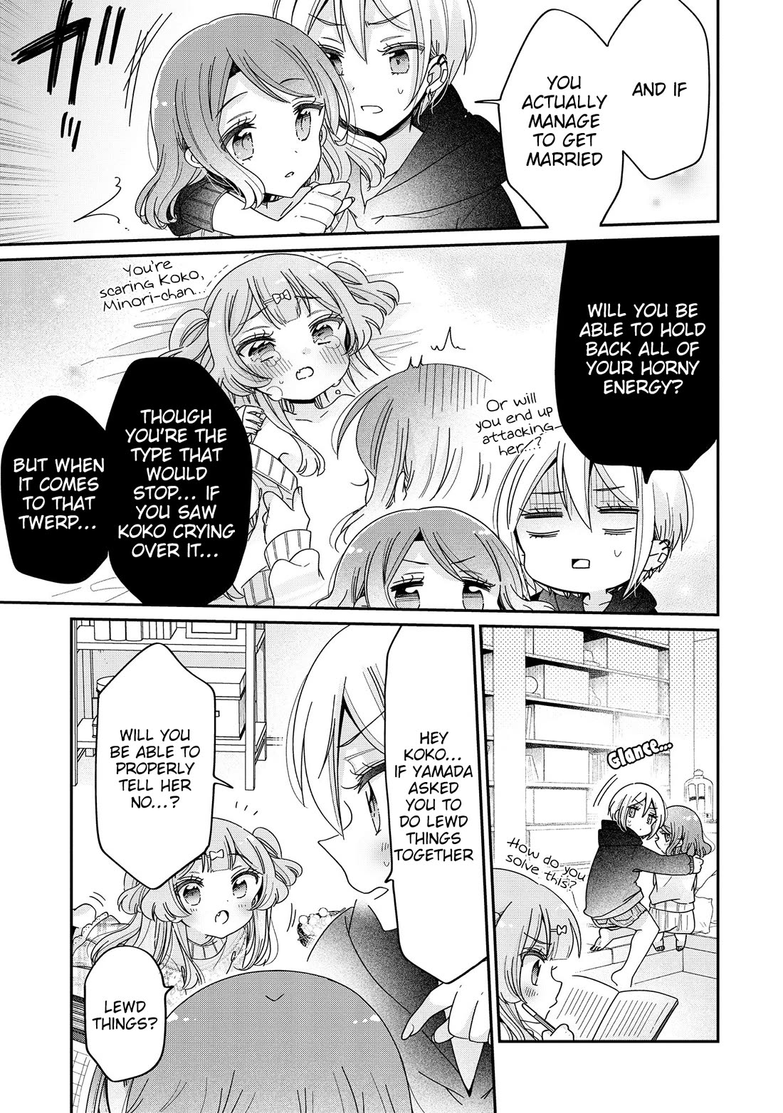 Onee-san wa Joshi Shougakusei ni Kyoumi ga arimasu. Chapter 62 page 8 - Chapter 62: Let's Get Married!!
