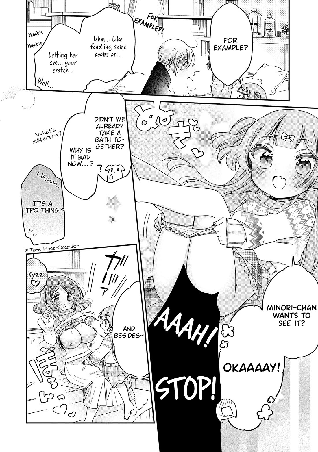 Onee-san wa Joshi Shougakusei ni Kyoumi ga arimasu. Chapter 62 page 9 - Chapter 62: Let's Get Married!!