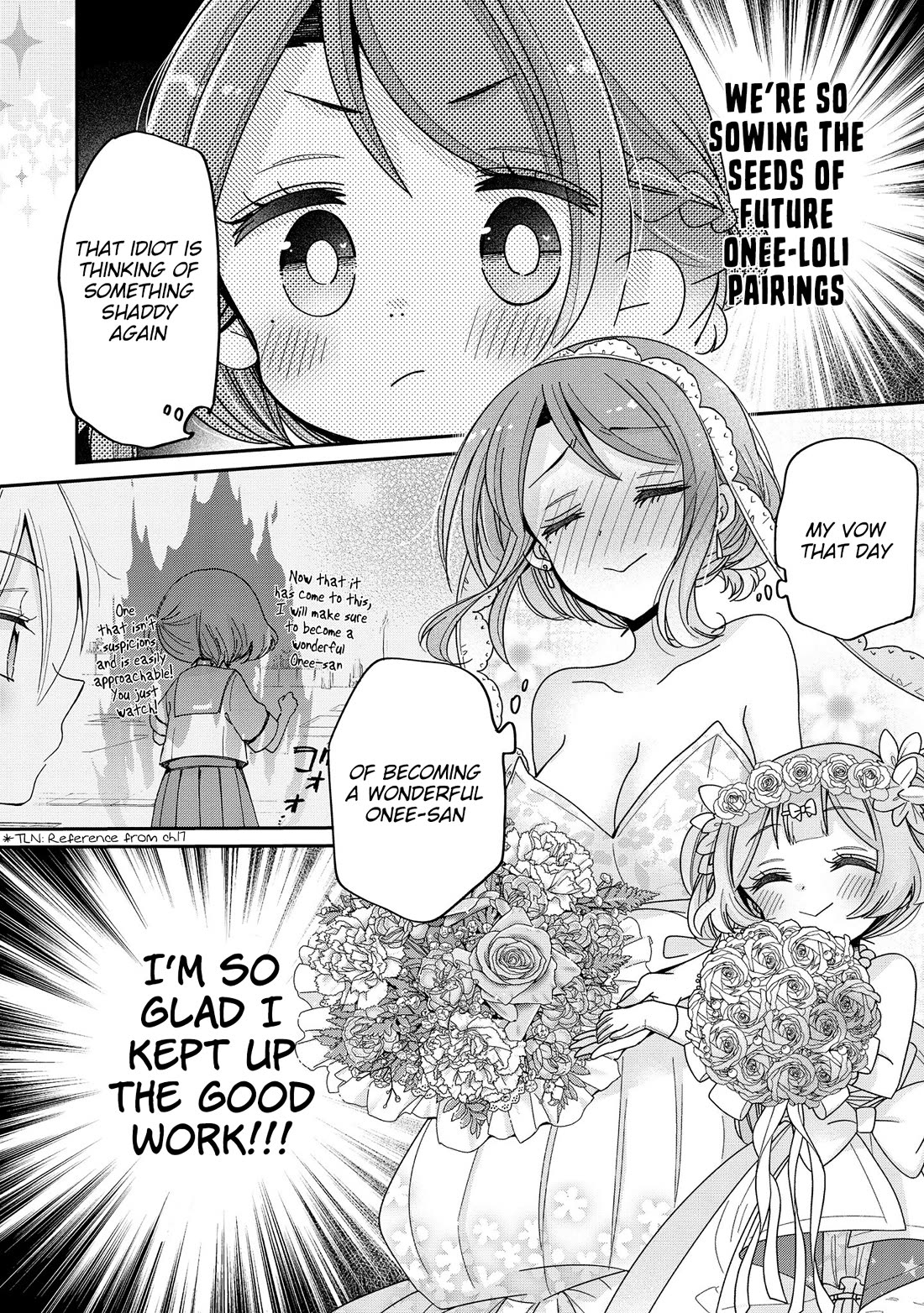 Onee-san wa Joshi Shougakusei ni Kyoumi ga arimasu. Chapter 64 page 14 - Chapter 64: Final Chapter [END]
