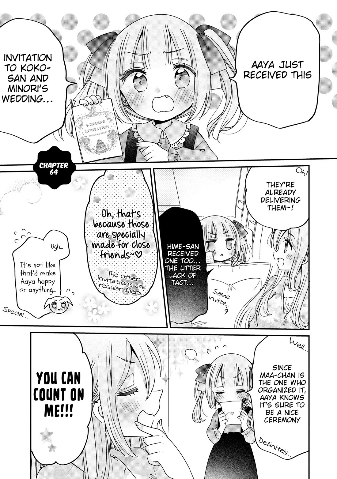 Onee-san wa Joshi Shougakusei ni Kyoumi ga arimasu. Chapter 64 page 2 - Chapter 64: Final Chapter [END]
