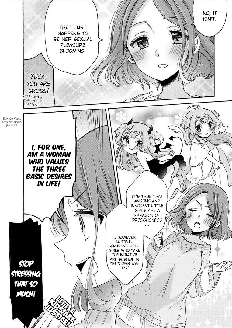Onee-san wa Joshi Shougakusei ni Kyoumi ga arimasu. Chapter 8 page 13 - Chapter 8: Girls talk and antics