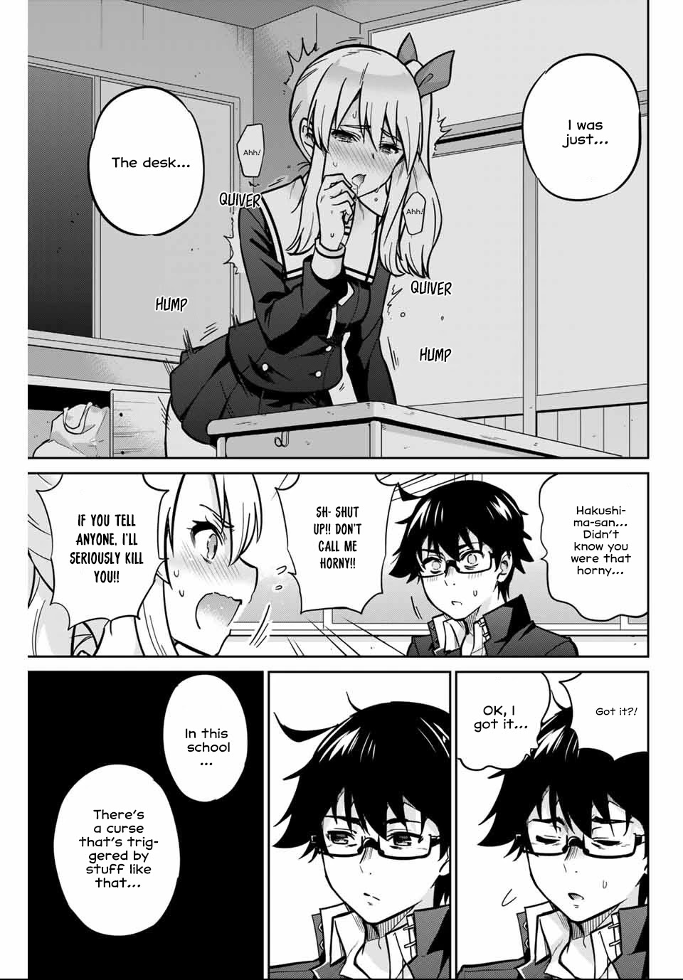Onegai, Nugashite. Chapter 1 page 35 - Chapter 1: Kamite's Hand