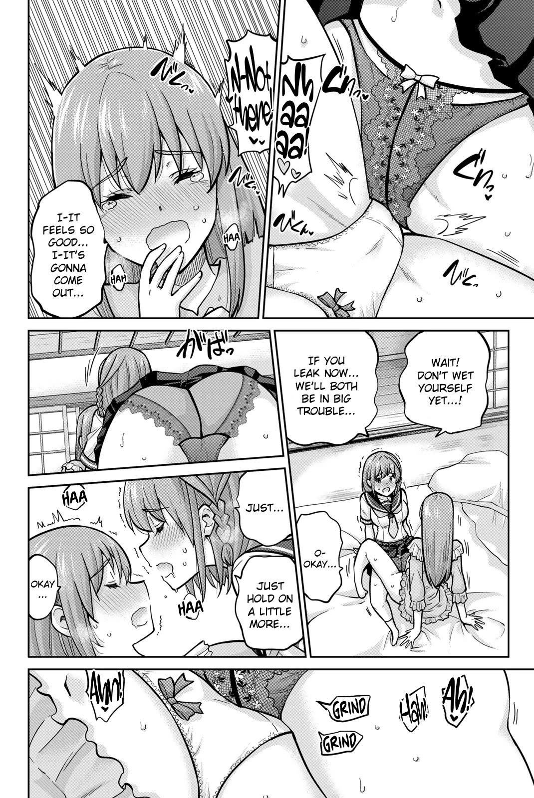 Onegai, Nugashite. Chapter 100 page 11 - Chapter 100: Forbidden Panty Matching