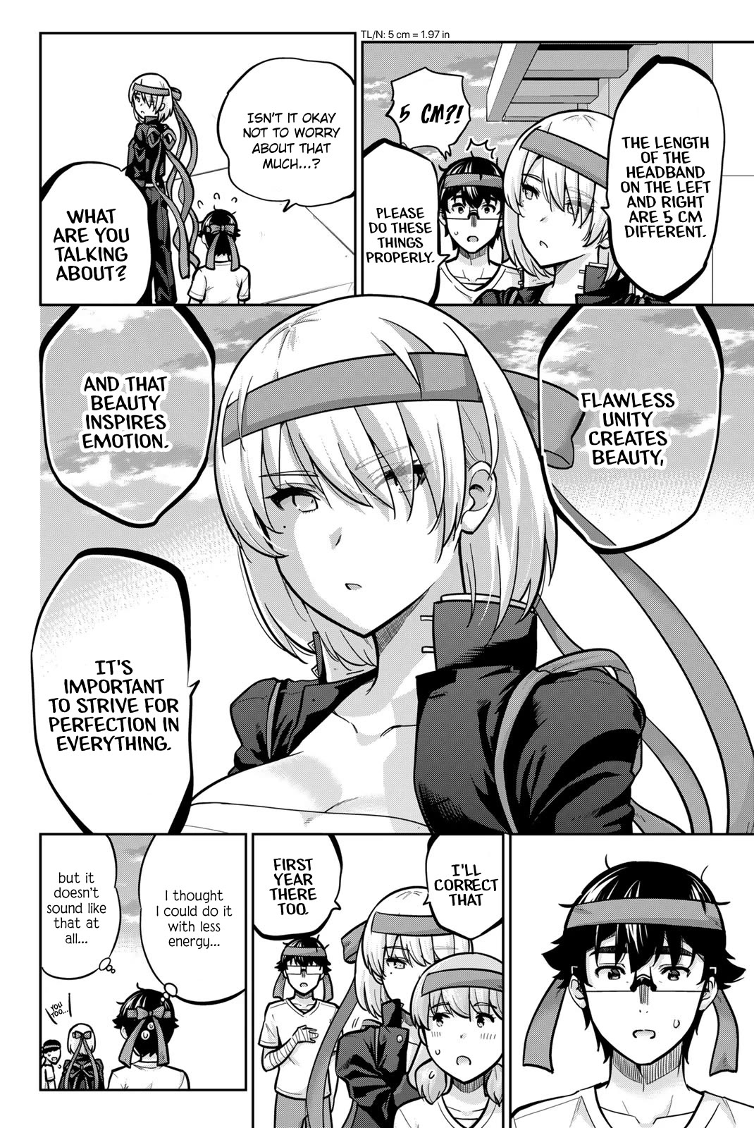Onegai, Nugashite. Chapter 103 page 12 - Chapter 103: Yakumo Nakashima, Cheer Squad Captain