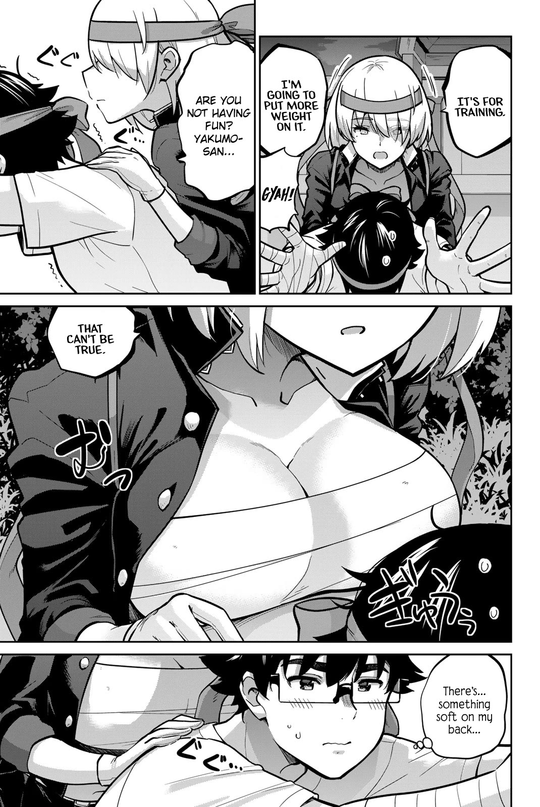 Onegai, Nugashite. Chapter 103 page 17 - Chapter 103: Yakumo Nakashima, Cheer Squad Captain