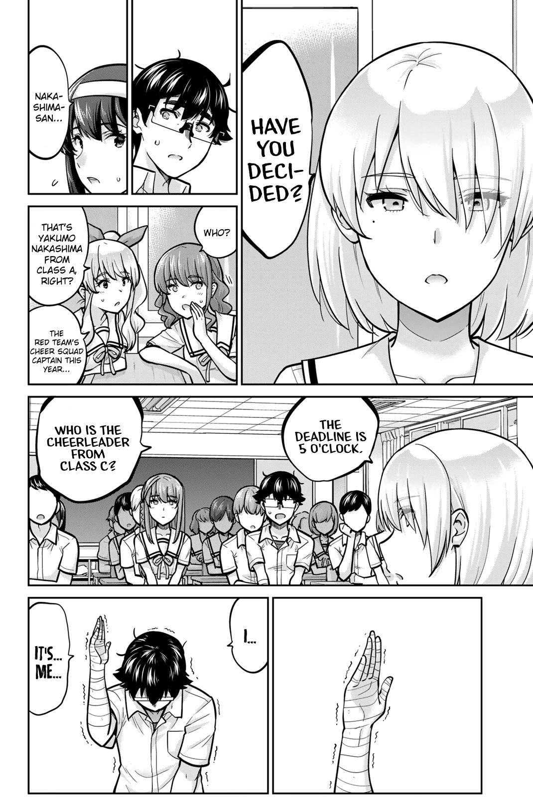 Onegai, Nugashite. Chapter 103 page 6 - Chapter 103: Yakumo Nakashima, Cheer Squad Captain