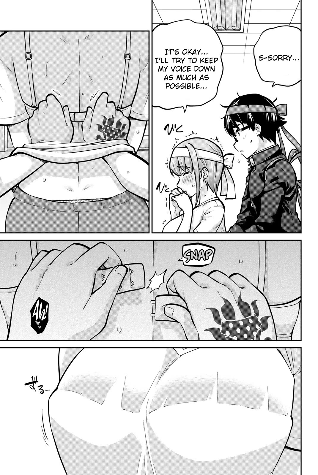 Onegai, Nugashite. Chapter 109 page 11 - Chapter 109: What Lies Behind The Bra