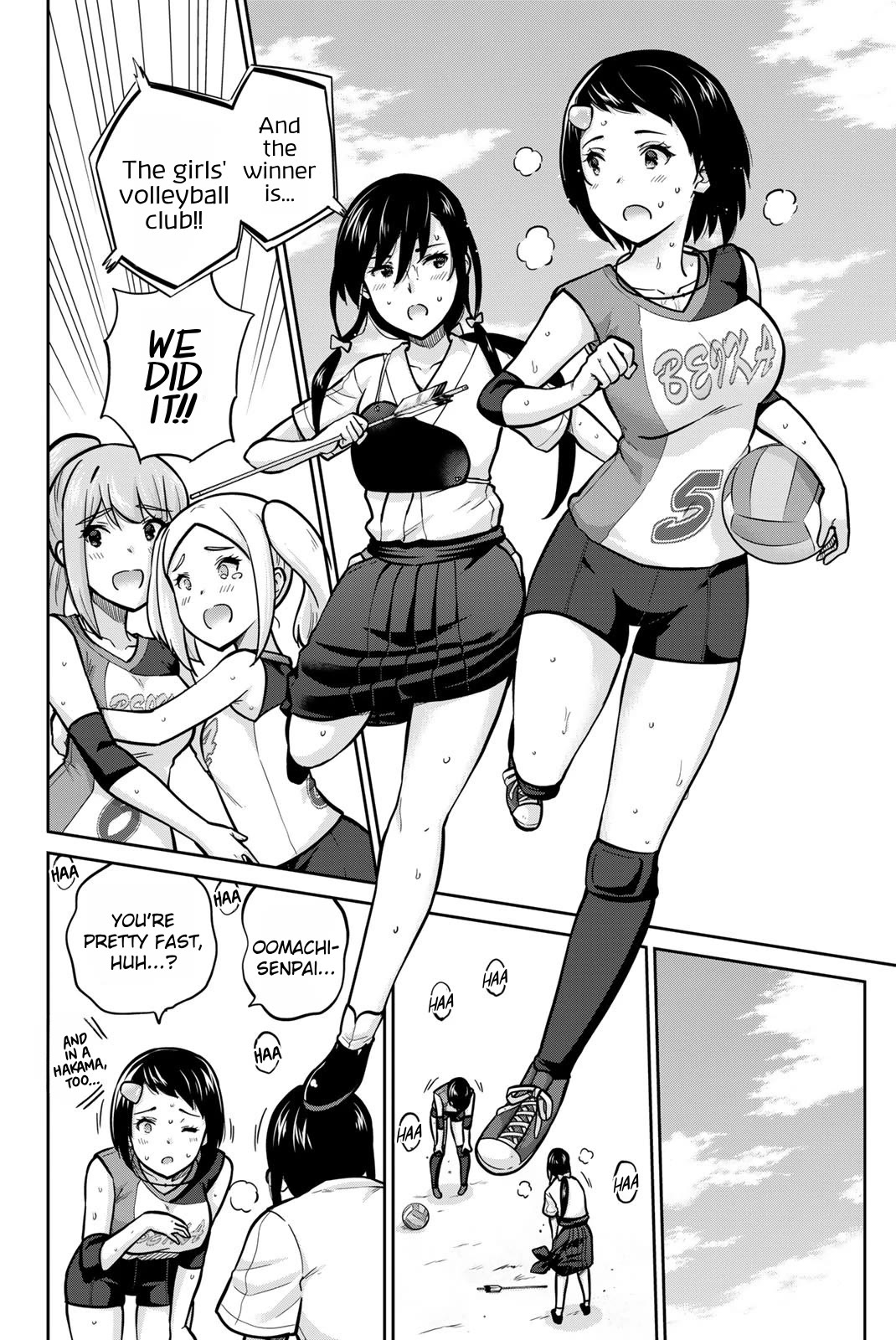 Onegai, Nugashite. Chapter 112 page 10 - Chapter 112: Boob Relay