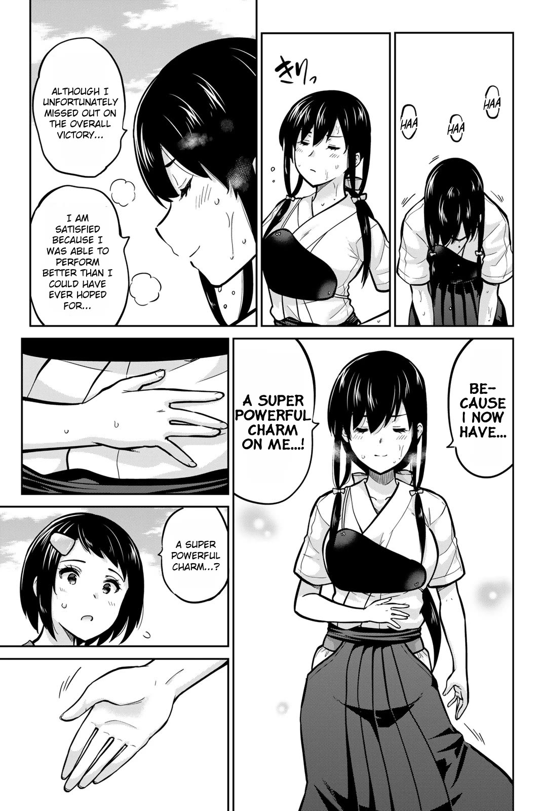 Onegai, Nugashite. Chapter 112 page 11 - Chapter 112: Boob Relay
