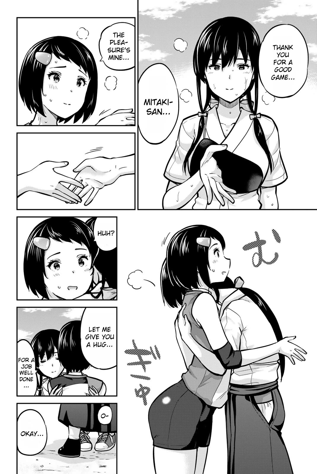 Onegai, Nugashite. Chapter 112 page 12 - Chapter 112: Boob Relay