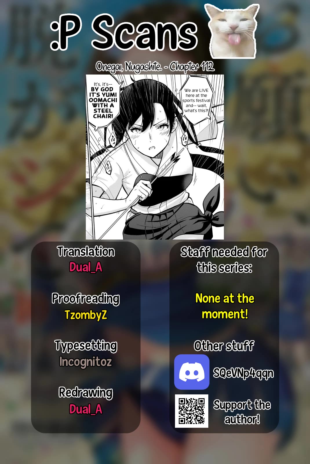 Onegai, Nugashite. Chapter 112 page 21 - Chapter 112: Boob Relay