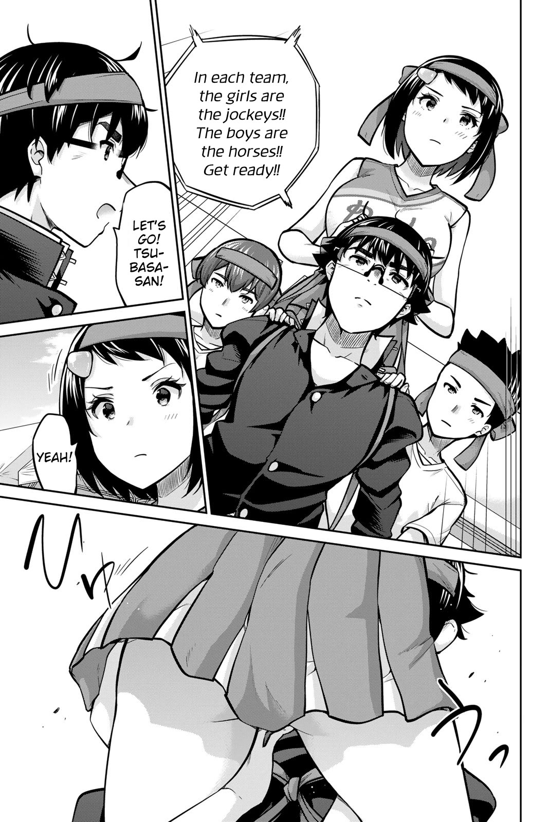 Onegai, Nugashite. Chapter 115 page 12 - Chapter 115: The No-Panties Cavalry Battle Begins!!