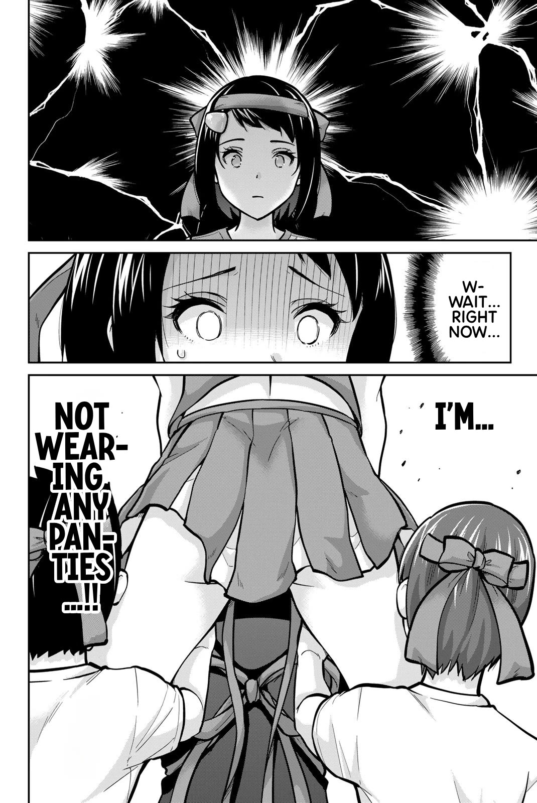 Onegai, Nugashite. Chapter 115 page 13 - Chapter 115: The No-Panties Cavalry Battle Begins!!