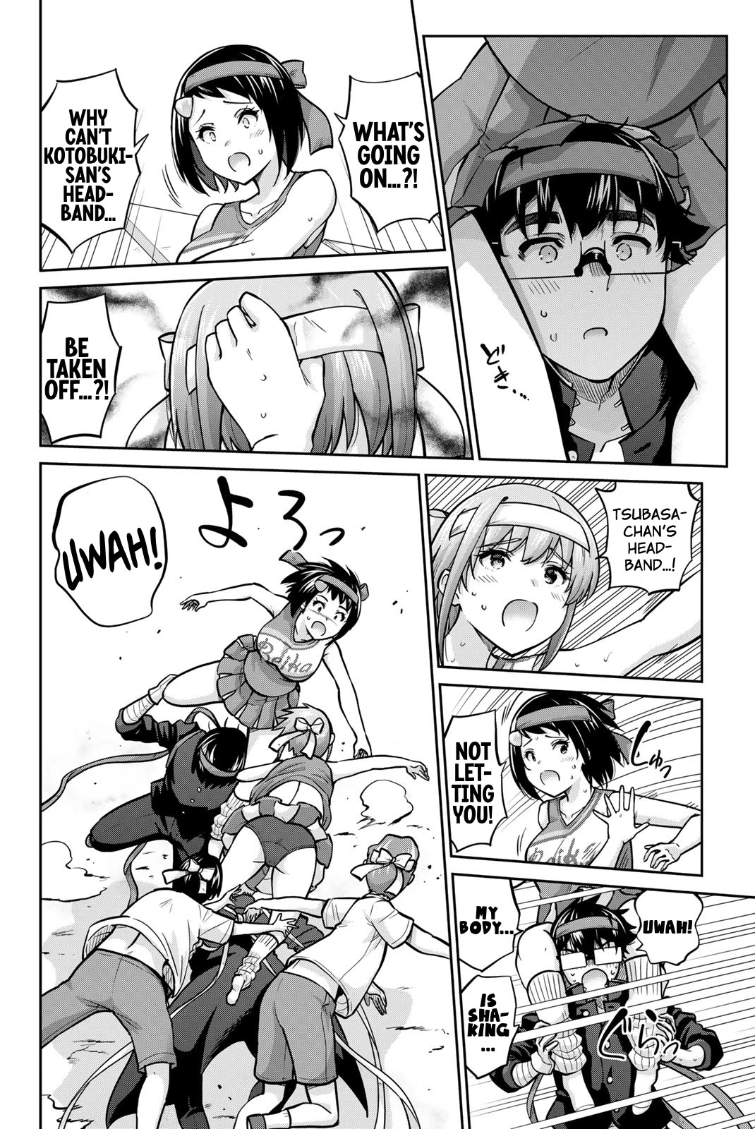 Onegai, Nugashite. Chapter 117 page 12 - Chapter 117: Tsubasa vs. Kotobuki
