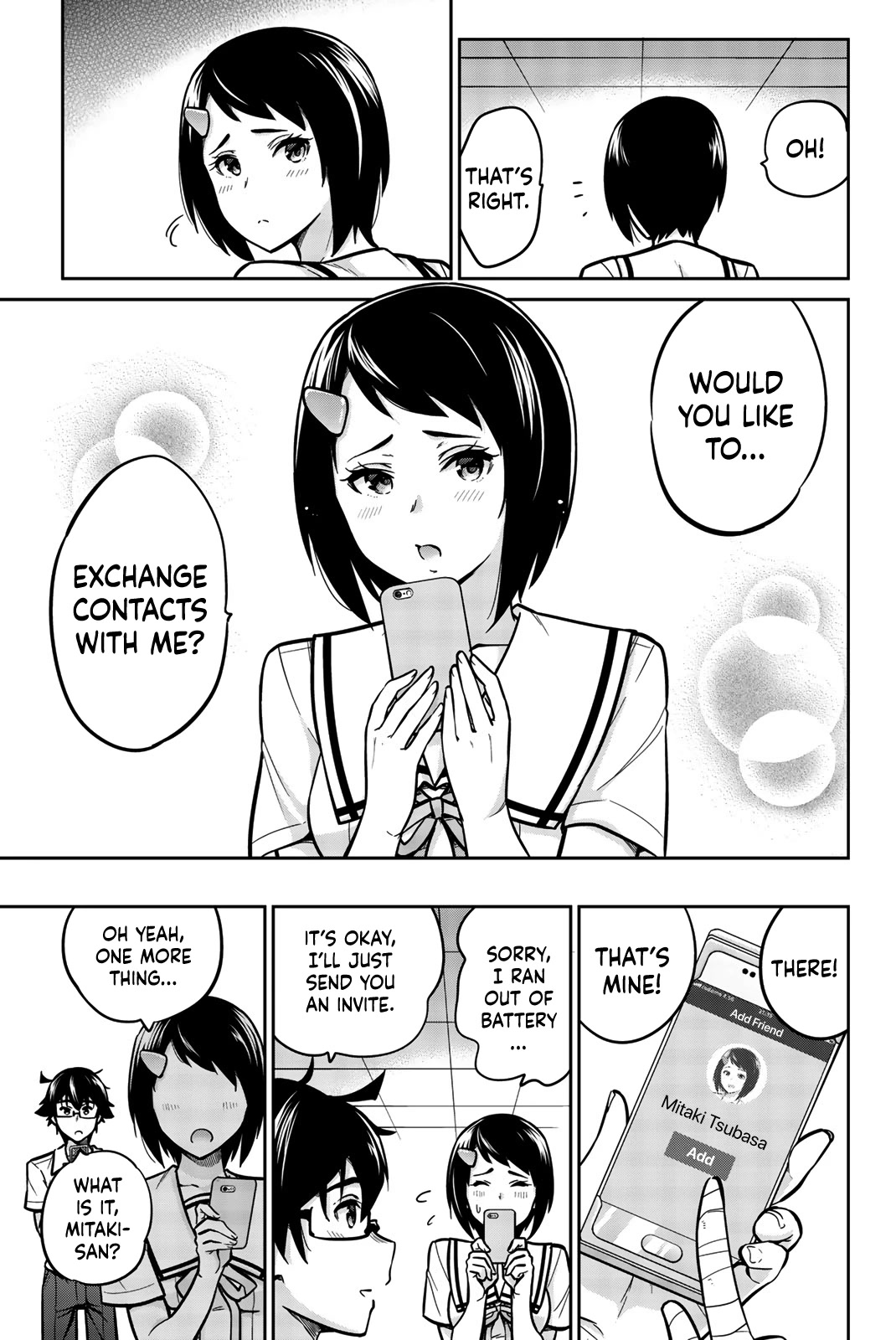 Onegai, Nugashite. Chapter 12 page 13 - Chapter 12: It's Okay, Tsubasa...